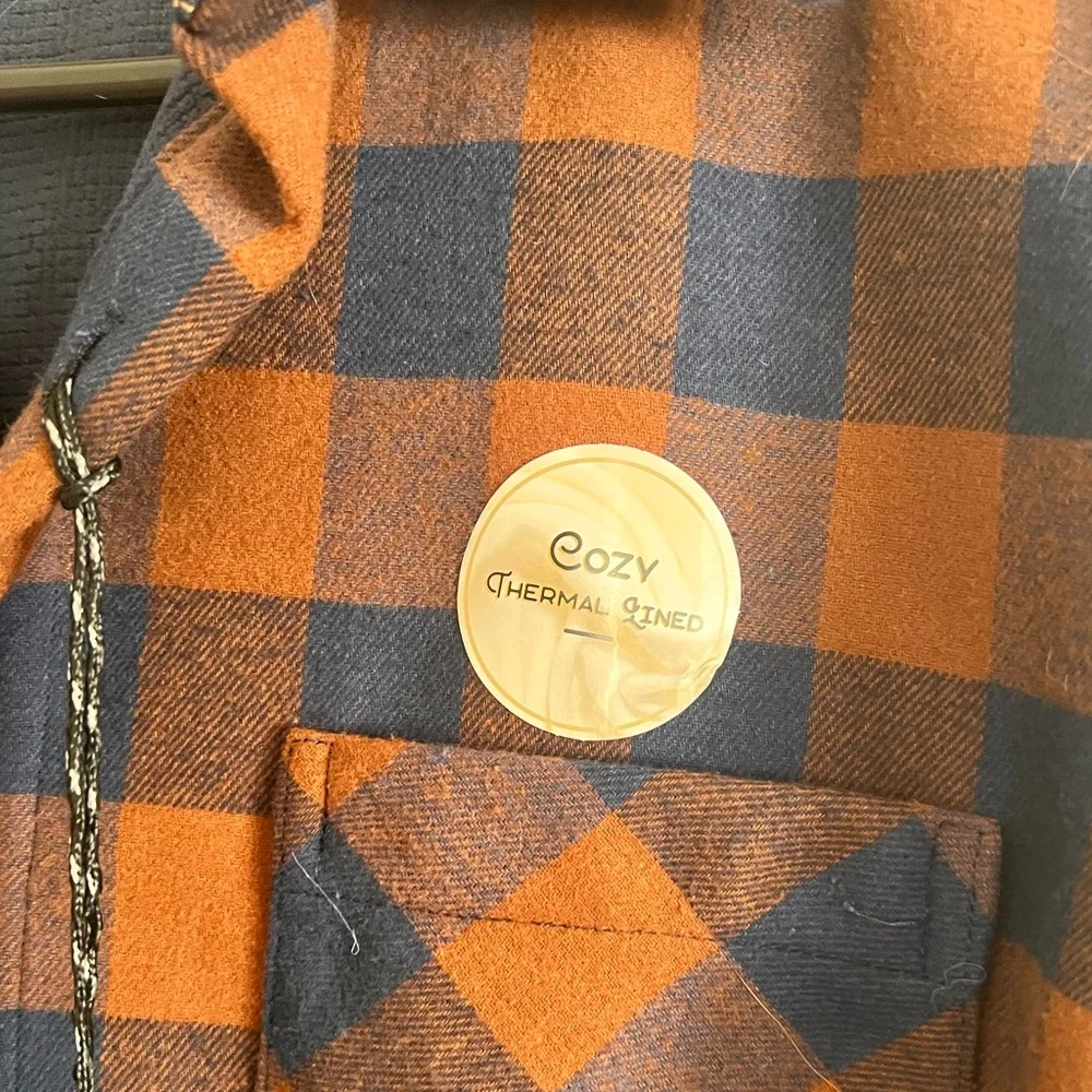 NWT Men’s Nomad Thermal Lined Flannel M